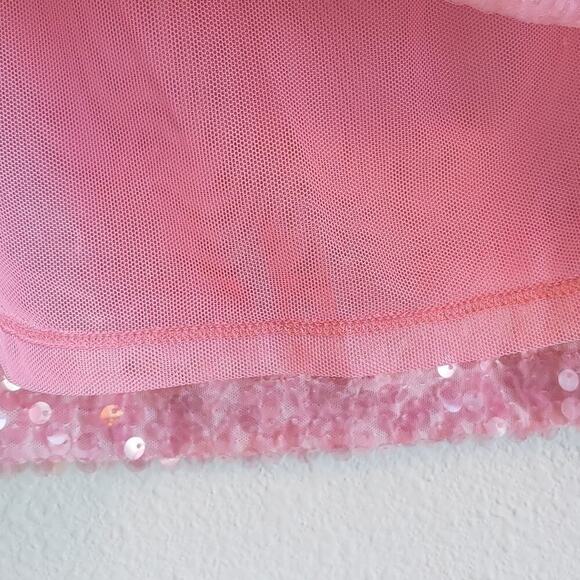 WAYF Megan Tank Sequin Cowl Neckline Sz M Date Night Party Festival Y2K Fairy - Picture 7 of 10